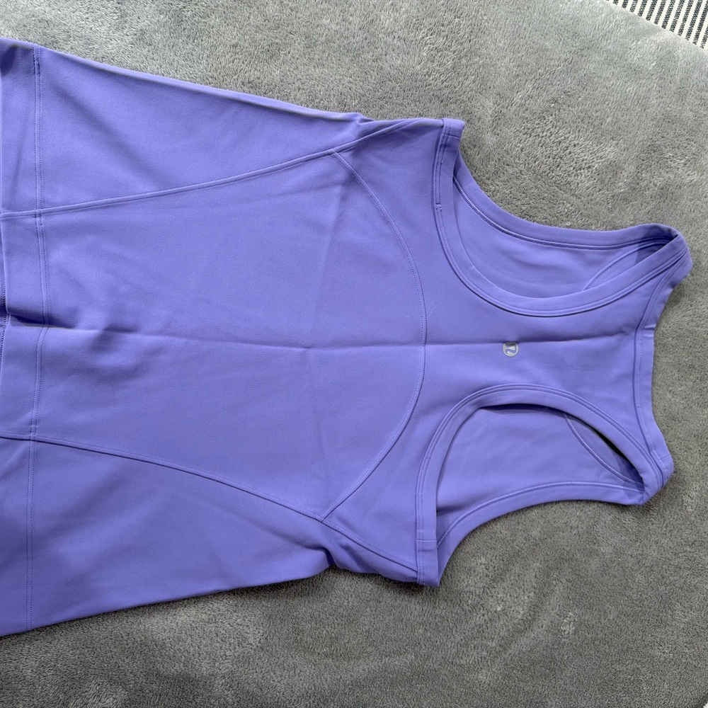 Lululemon Athletica Purple Fitted Tank Top - Picture 2 of 2
